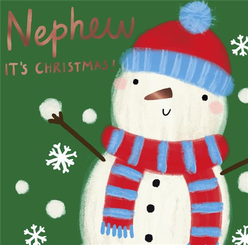 Hallmark Nephew Christmas Card