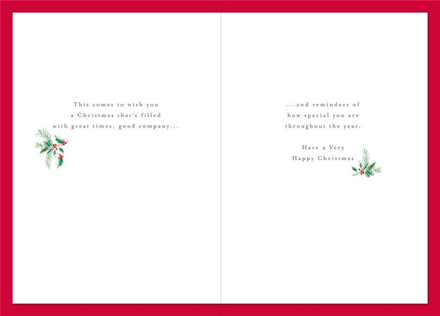 Hallmark Brother Christmas Card**