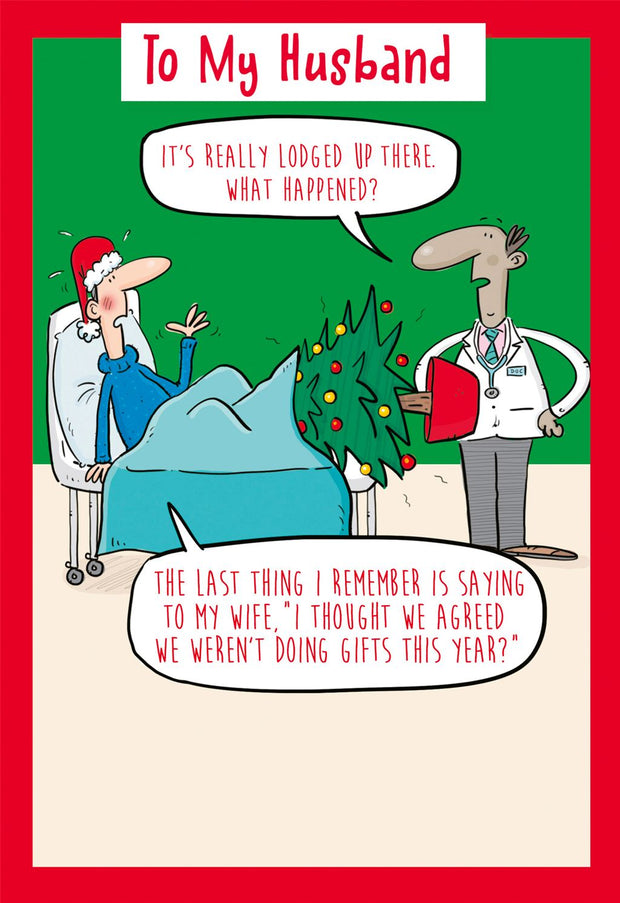 Hallmark Husband Christmas Card*