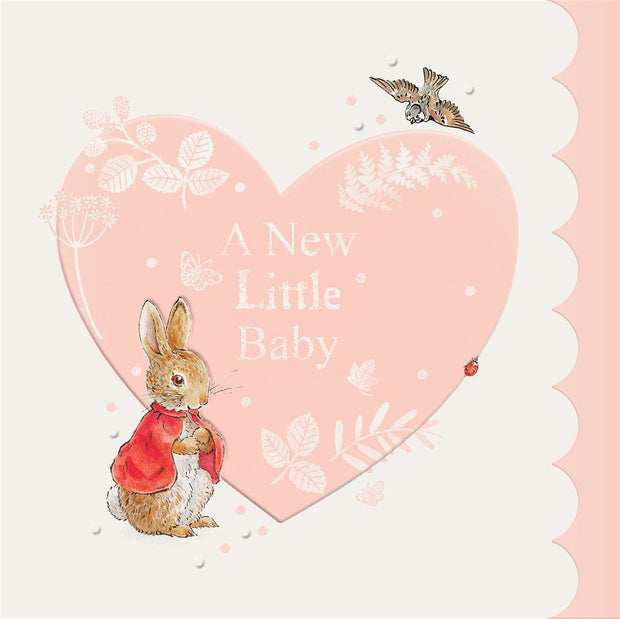 Hallmark Baby Girl Beatrix Potter Peter Rabbit Card