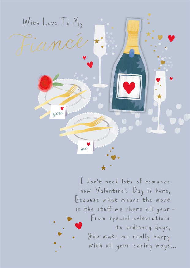 Hallmark Fiancé Valentine's Day Card