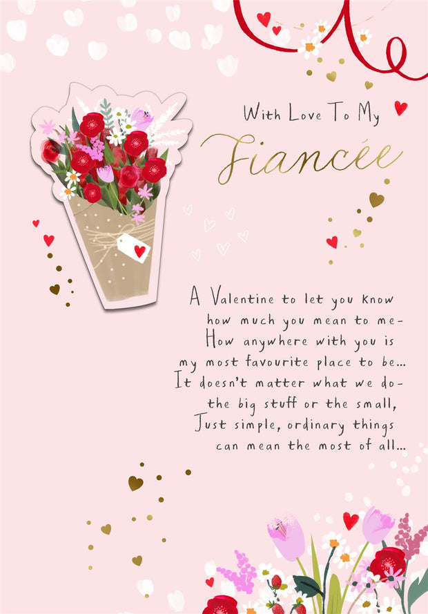 Hallmark Fiancée Valentine's Day Card