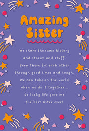 Hallmark Sister Birthday Card