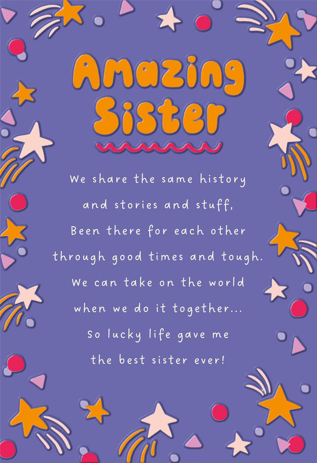 Hallmark Sister Birthday Card