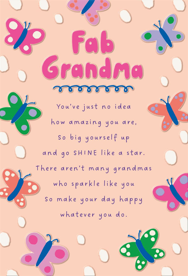Hallmark Grandma Birthday Card*