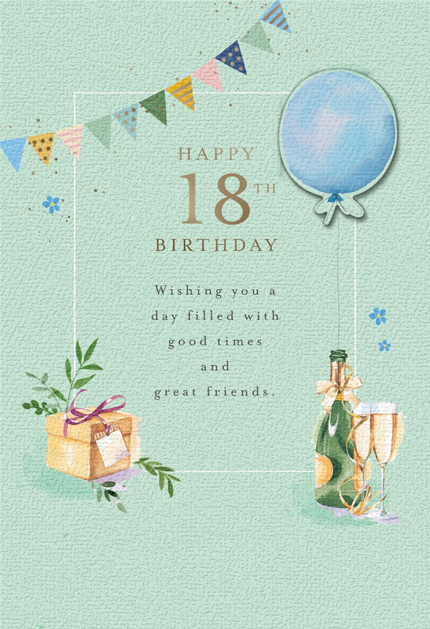 Hallmark 18th Birthday Card*