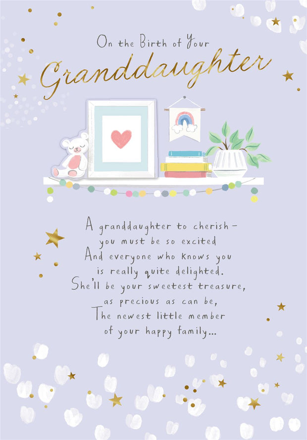 Hallmark Birth of Your New Baby Grandchild Card