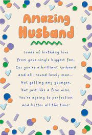 Hallmark Husband Birthday Card