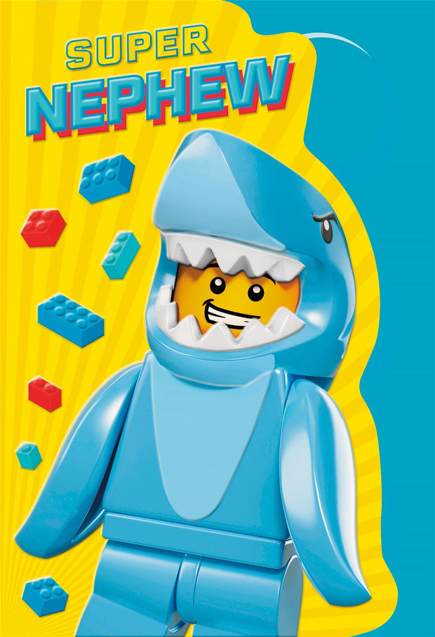 Hallmark Nephew Lego Birthday Card*
