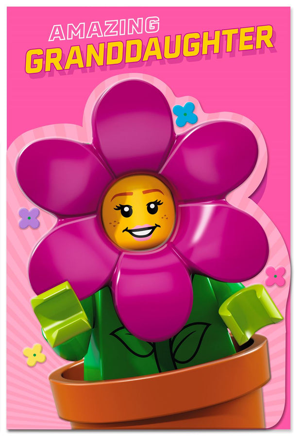 Hallmark Granddaughter Lego Birthday Card*