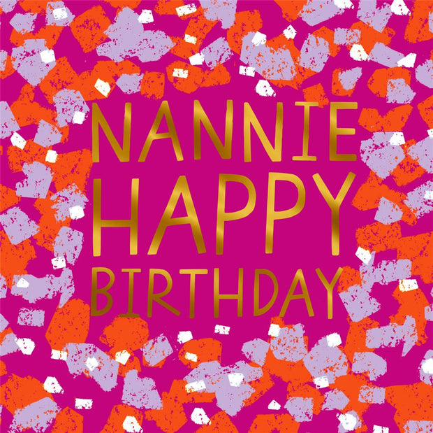 Hallmark Nannie Birthday Card