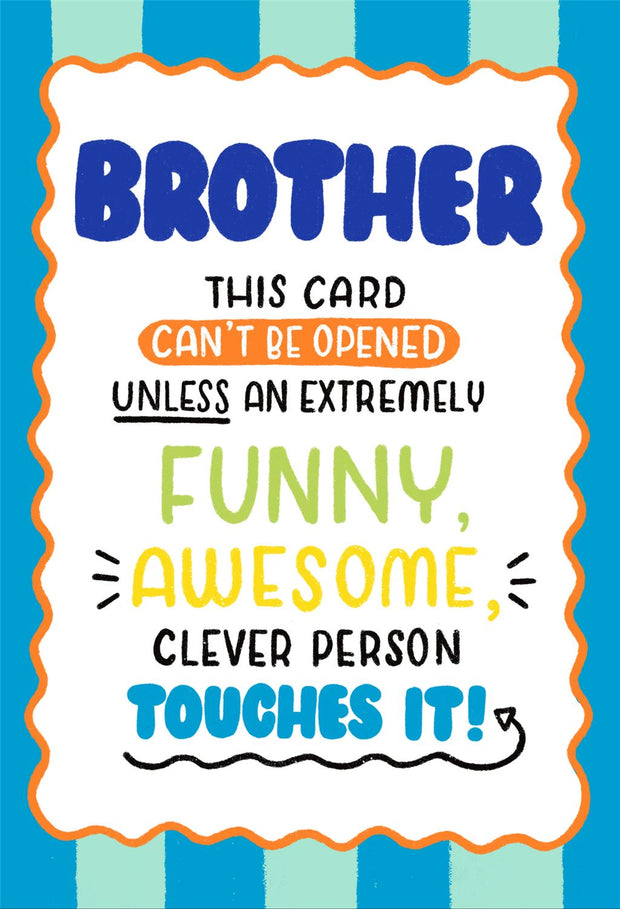 Hallmark Brother Birthday Card