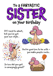 Hallmark Sister Birthday Card