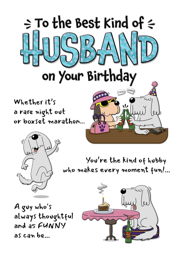 Hallmark Husband Birthday Card*