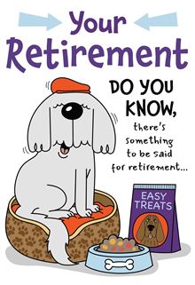 Hallmark Retirement Humour Card