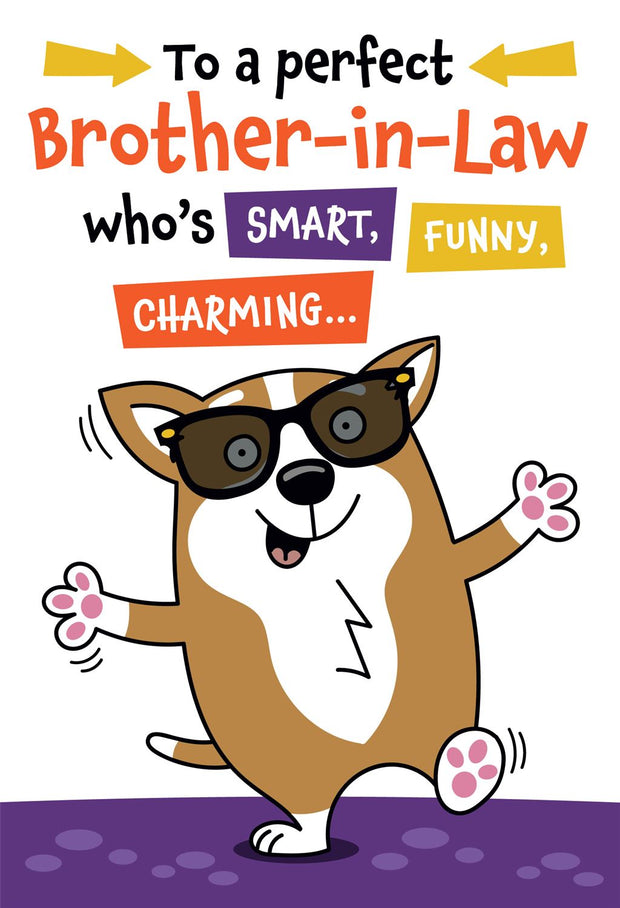 Hallmark Brother In Law Birthday Card*
