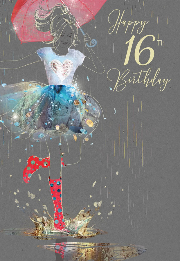 Cherry Orchard 16th Birthday Card*