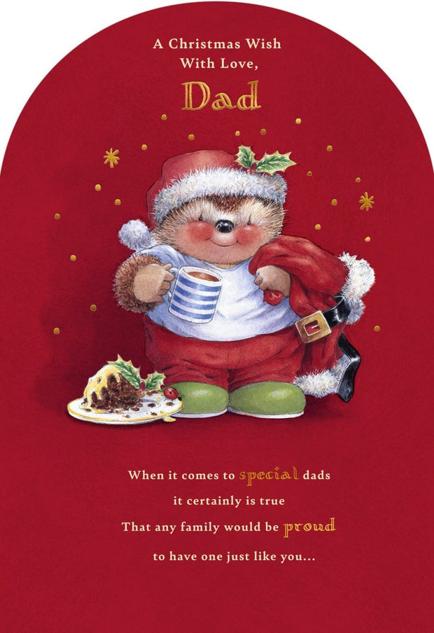 Hallmark Dad Christmas Card**