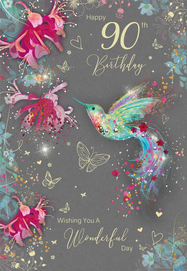 Cherry Orchard 90th Birthday Card*