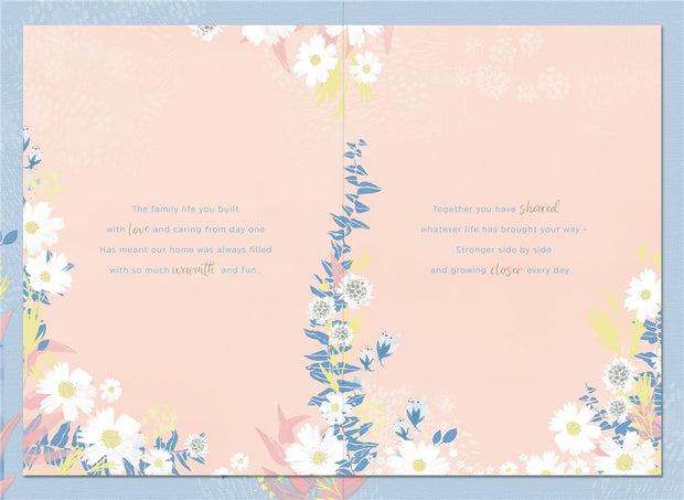 Hallmark Mum & Dad Anniversary Card*
