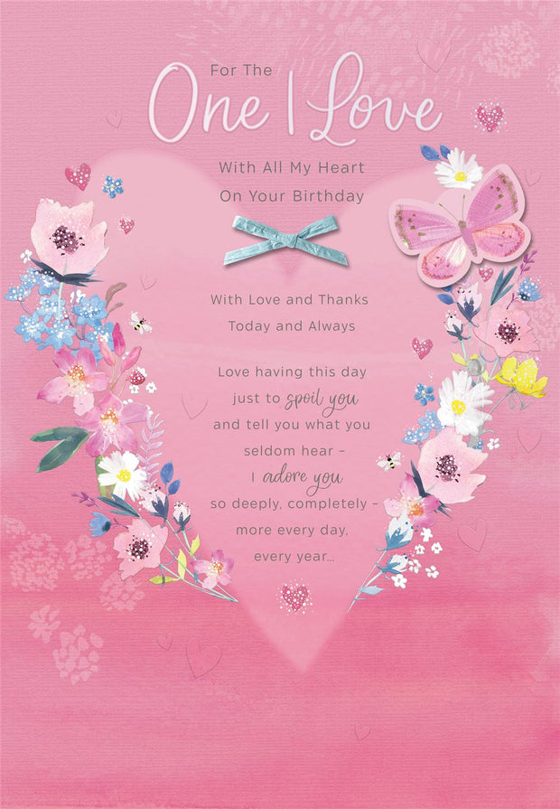 Hallmark One I Love Birthday Card*