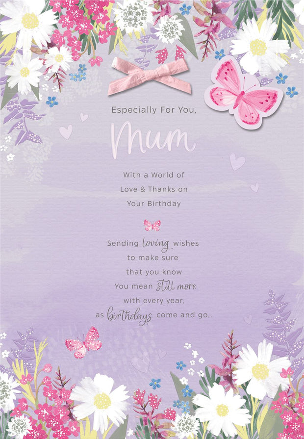 Hallmark Mum Birthday Card *