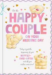 Hallmark Forever Friends Wedding Day Card