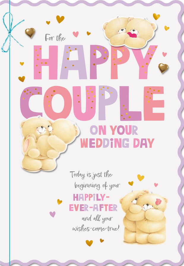 Hallmark Forever Friends Wedding Day Card