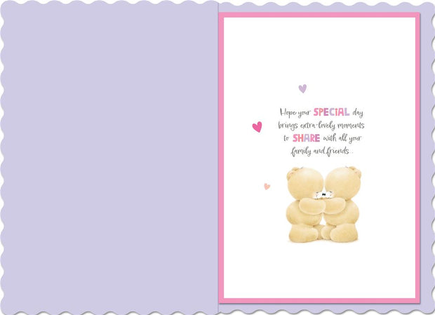Hallmark Forever Friends Wedding Day Card