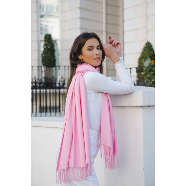 Accessories By Park Lane Ballet Slipper Pink Pashmina Scarf*