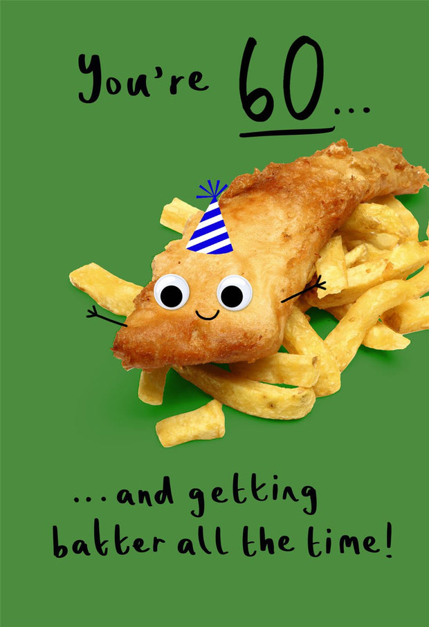 Hallmark 60th Humour Birthday Card*