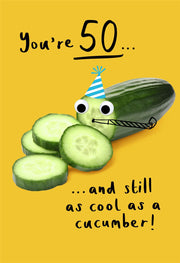 Hallmark 50th Humour Birthday Card*
