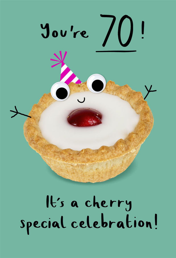 Hallmark 70th Humour Birthday Card*