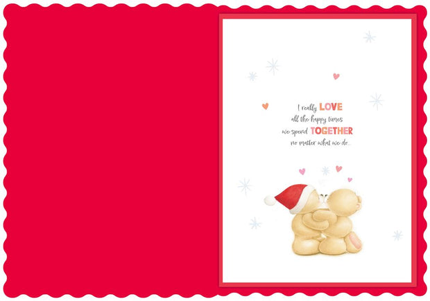 Hallmark Boyfriend Forever Friends Boxed Christmas Card**