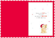 Hallmark Fiancé Forever Friends Boxed Christmas Card**