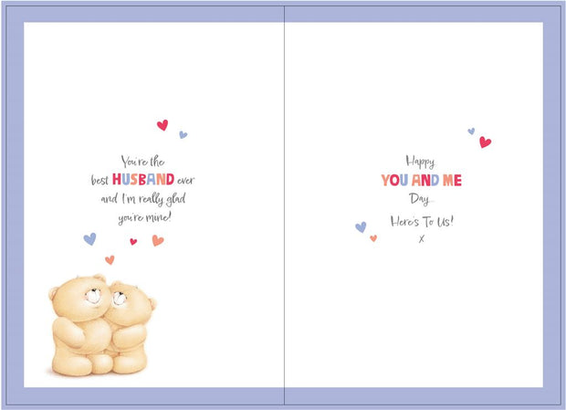 Hallmark Forever Friends Husband Anniversary Card