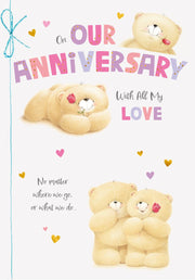 Hallmark Forever Friends Our Anniversary Card