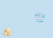 Forever Friends 1st Birthday Card*