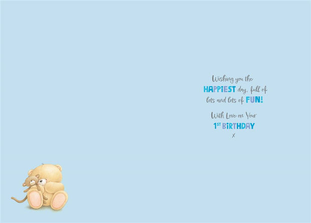 Forever Friends 1st Birthday Card*