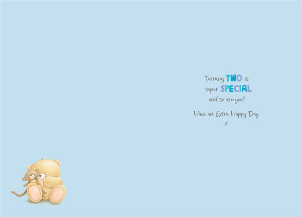 Forever Friends 2nd Birthday Card*