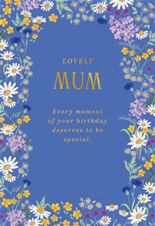 Hallmark Mum Birthday Card*
