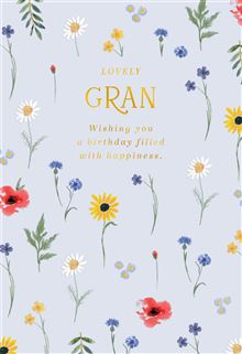 Hallmark Gran Birthday Card*