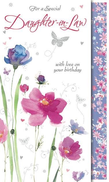 Words N Wishes Daughter-in-Law Birthday Card*