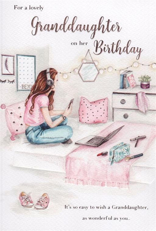 ICG Granddaughter Birthday Card*