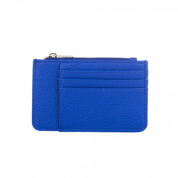 Blue Coin Purse & Card Holder