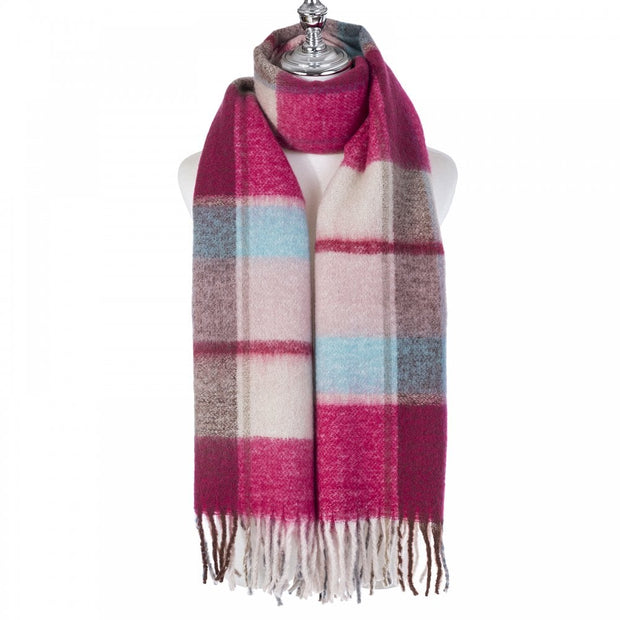 Accessories By Park Lane Pink Blanket Scarf*