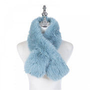 Accessories By Park Lane Ice Blue Faux Fur Tippet Scarf*