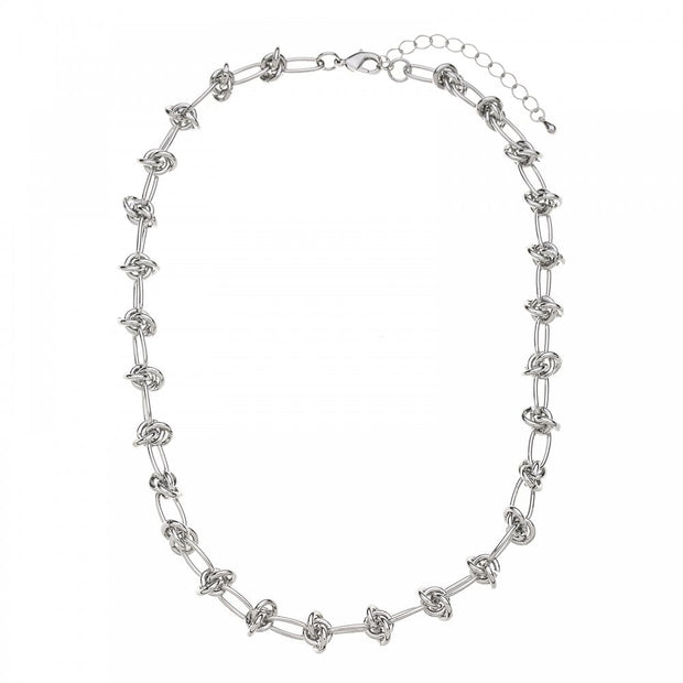 Rhodium Plated Necklace