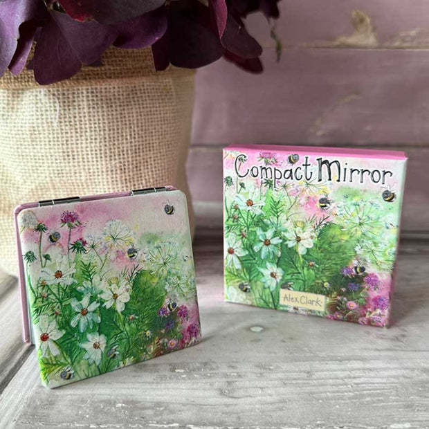 Alex Clark Bees in Summer Compact Mirror