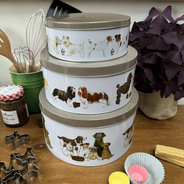 Alex Clark Delightful Dogs Cake Tin Set*